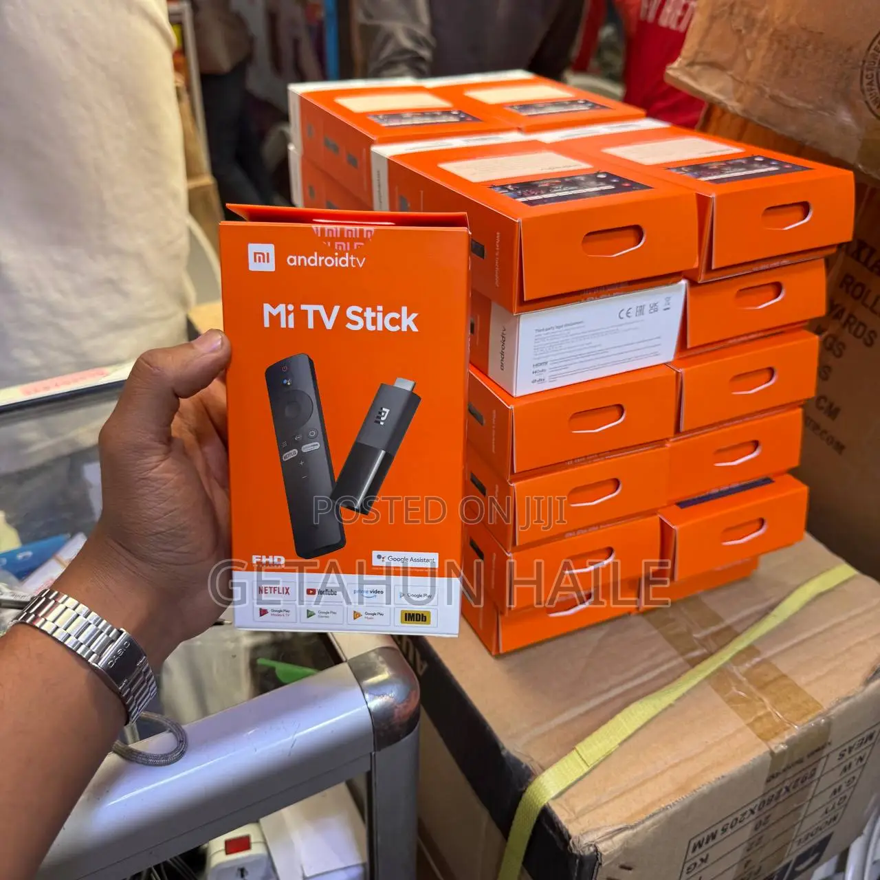 Original Tv Smart ማድረጊያ (Mi Tv Stick)