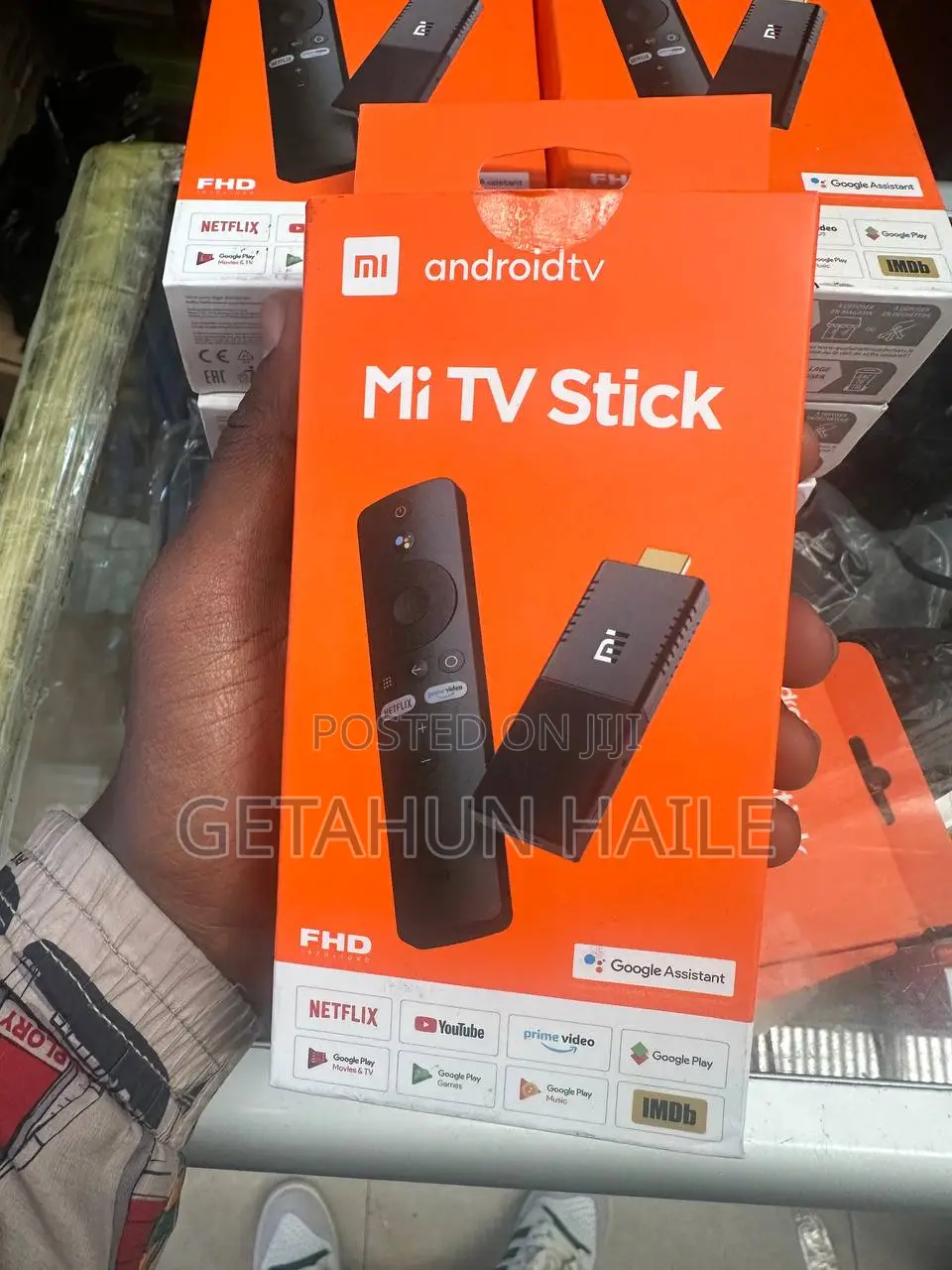 Original Tv Smart ማድረጊያ (Mi Tv Stick)