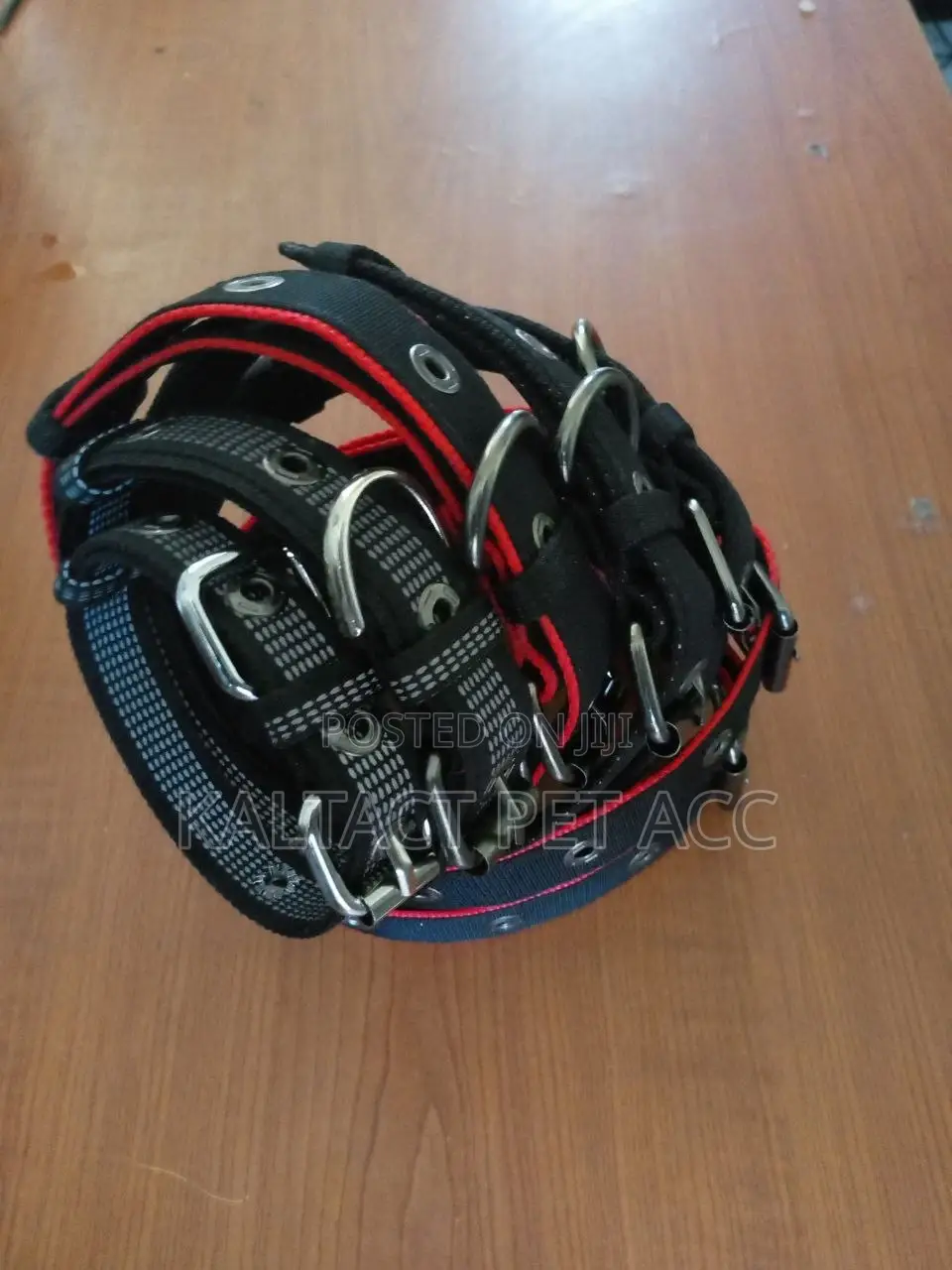 Metal Buckled Adjustable Dog Collars