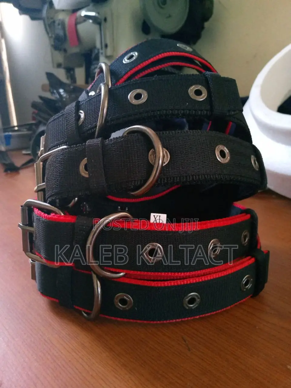 Metal Buckled Adjustable Dog Collars