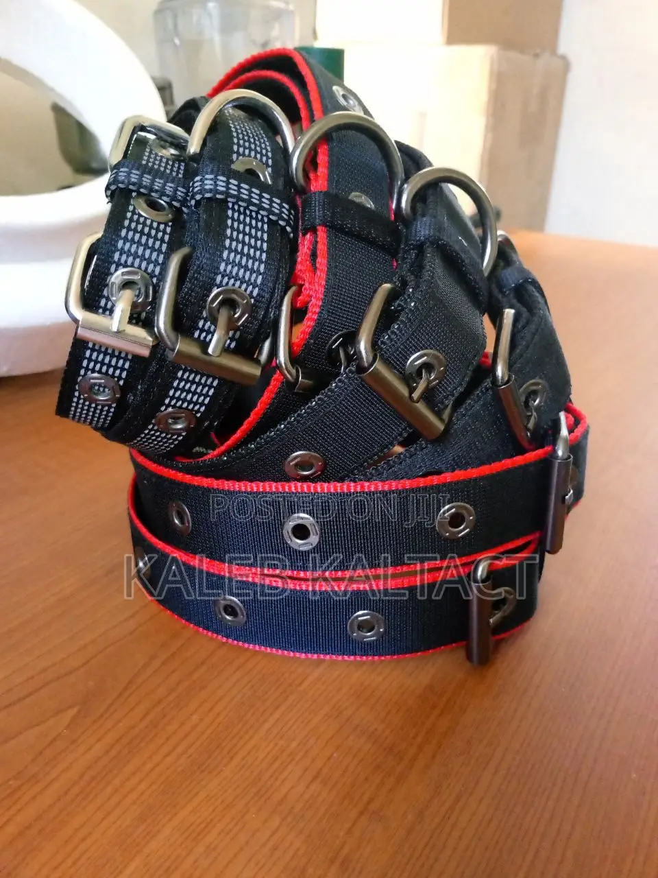 Metal Buckled Adjustable Dog Collars