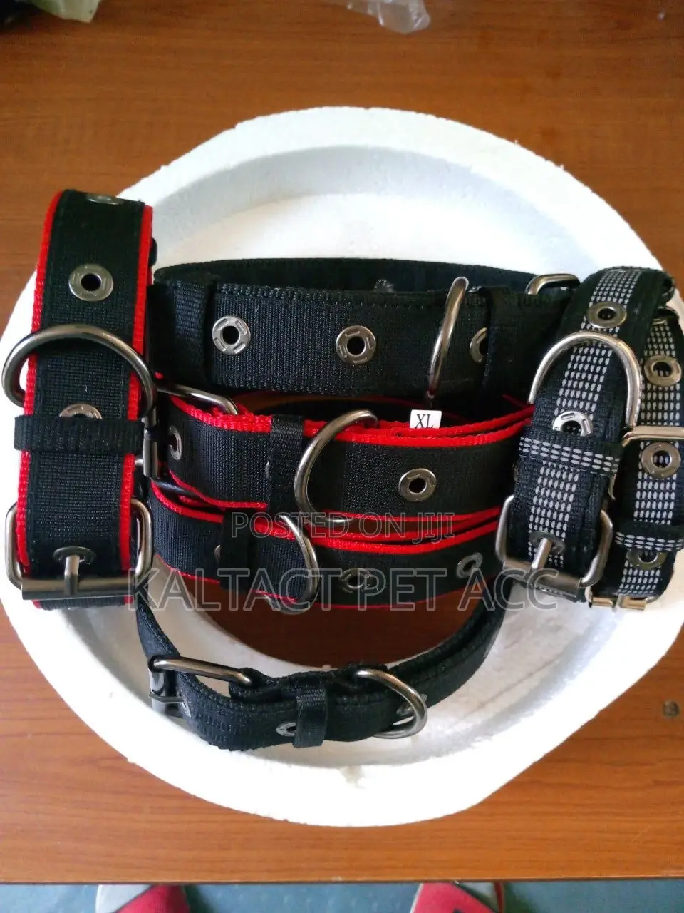 Metal Buckled Adjustable Dog Collars