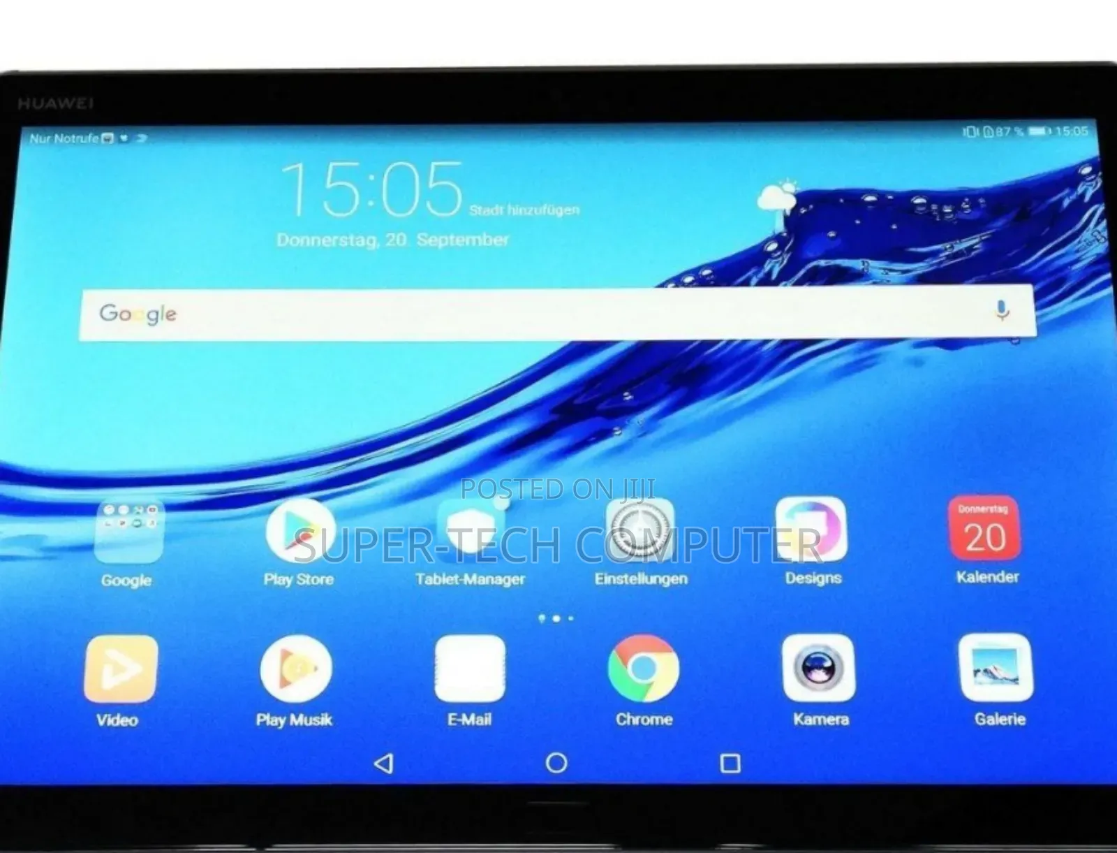 New Huawei MediaPad M5 Lite 32 GB Gray