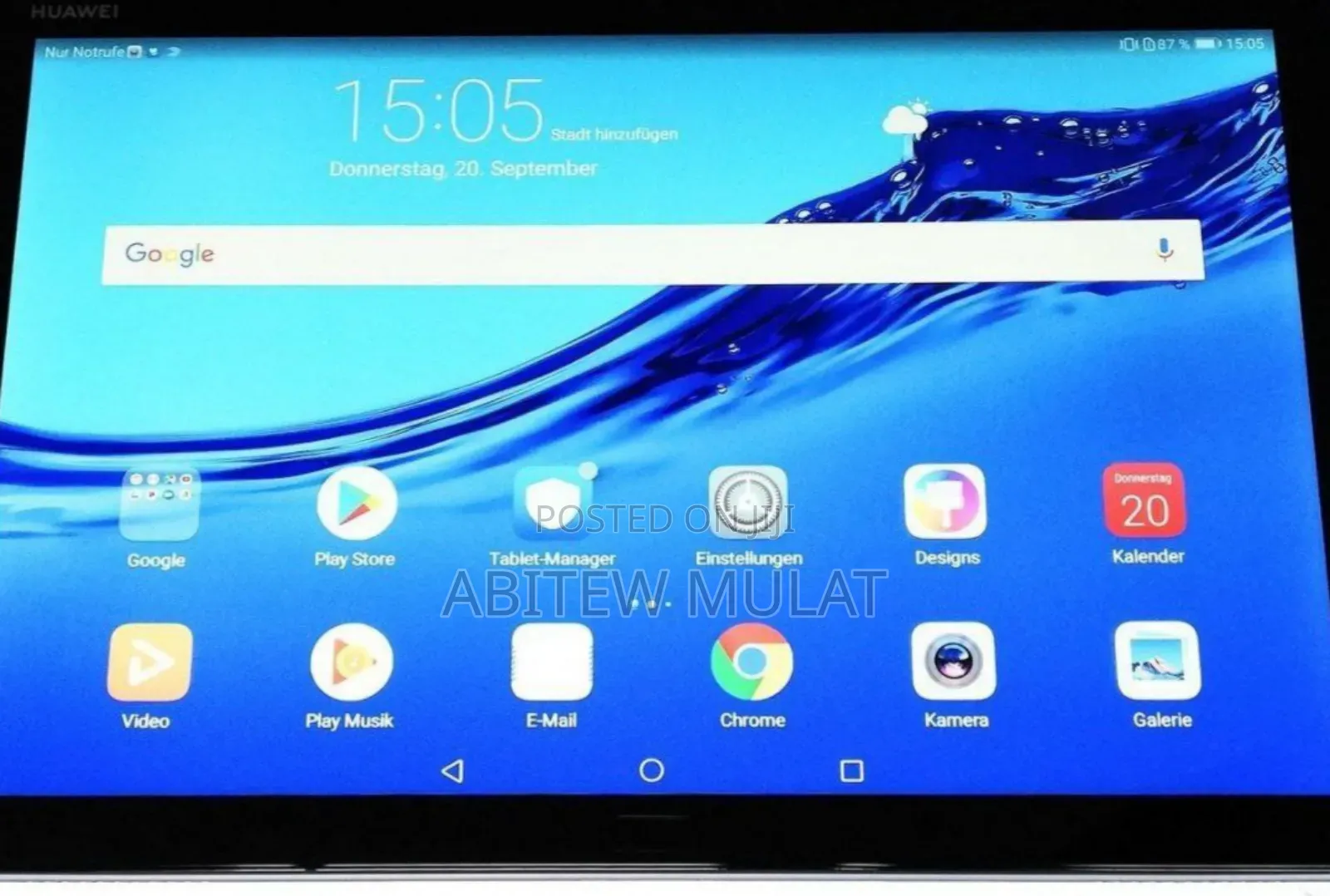 New Huawei MediaPad M5 Lite 32 GB Silver