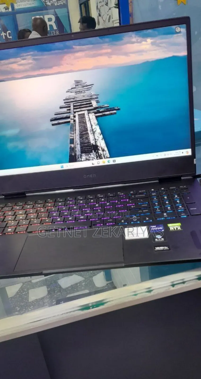 New Laptop HP Omen 15 16GB Intel Core I9 SSD 512GB