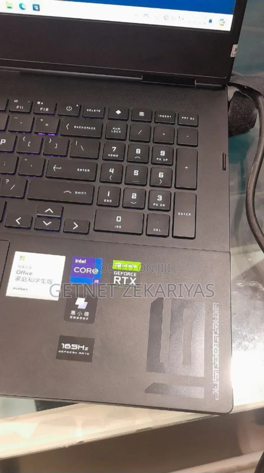 New Laptop HP Omen 15 16GB Intel Core I9 SSD 512GB