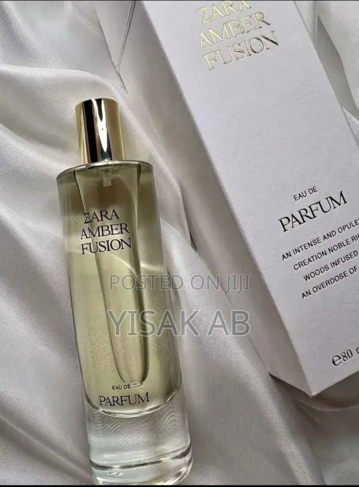 Original Zara Amber Fusion Perfume