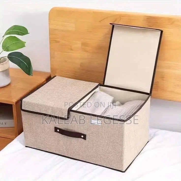  Dust Proof Foldable Storage Box With Lid