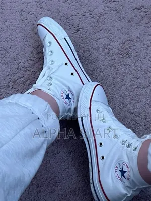 Photo - Converse All Stare White High Quality Shoes Master Quality
