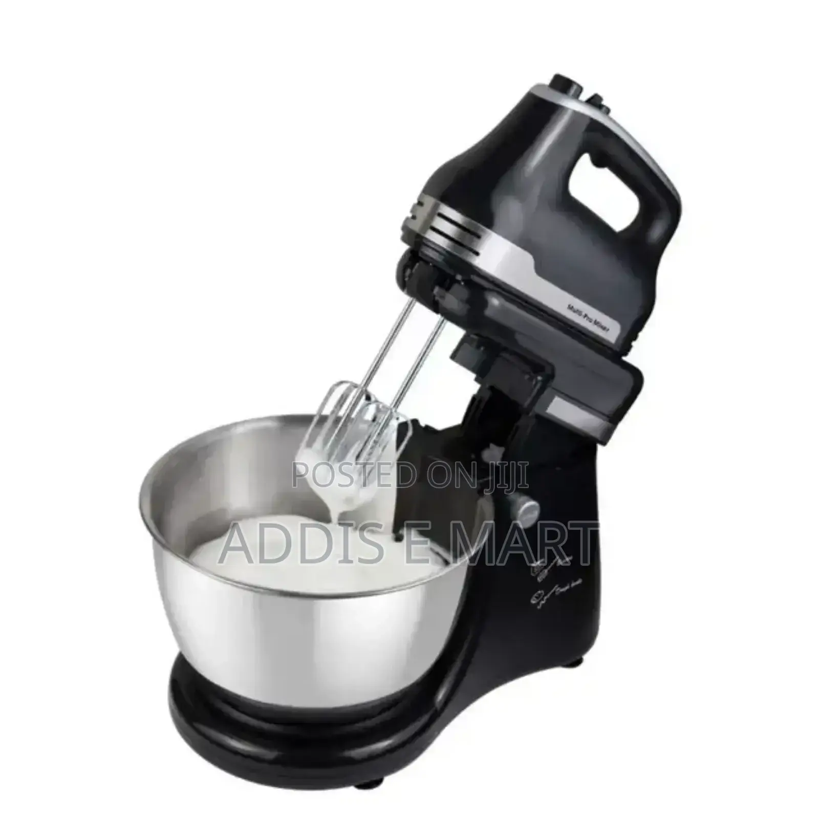 2 አይነት መለዋወጫ ያለው 4.5 ሳቺ የሊጥ ማቡኪያ እና መቀላቀያ