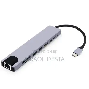 TYPE C to HDTV Convertor 8 in 1 Multi Convertor