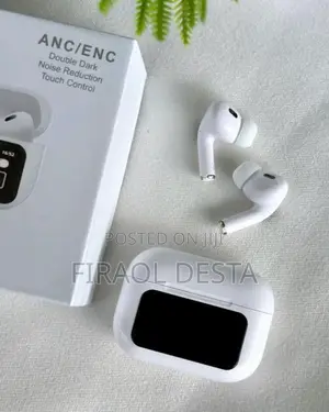 ANC/ENC Touch Display Noise Cancelling Earbuds