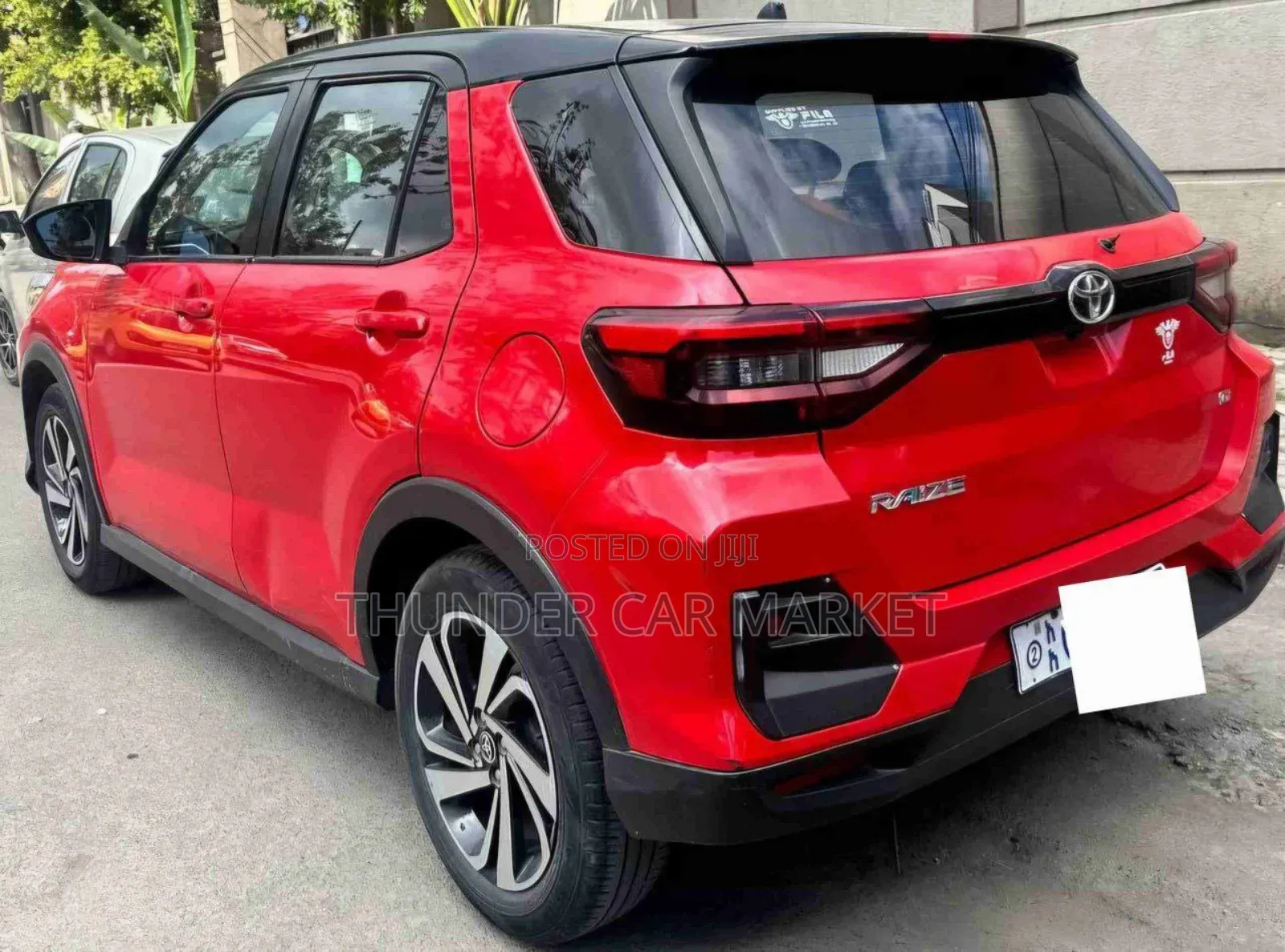 Toyota Raize 2022 Red