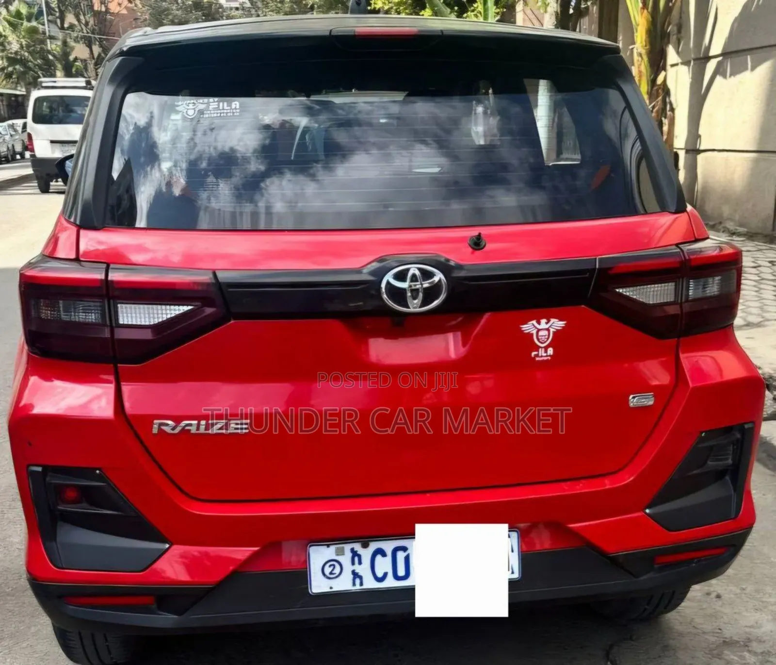 Toyota Raize 2022 Red