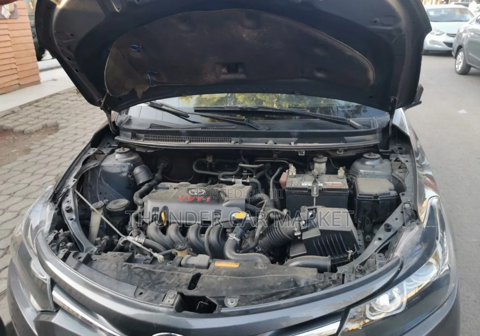 Toyota Yaris 2013 Gray