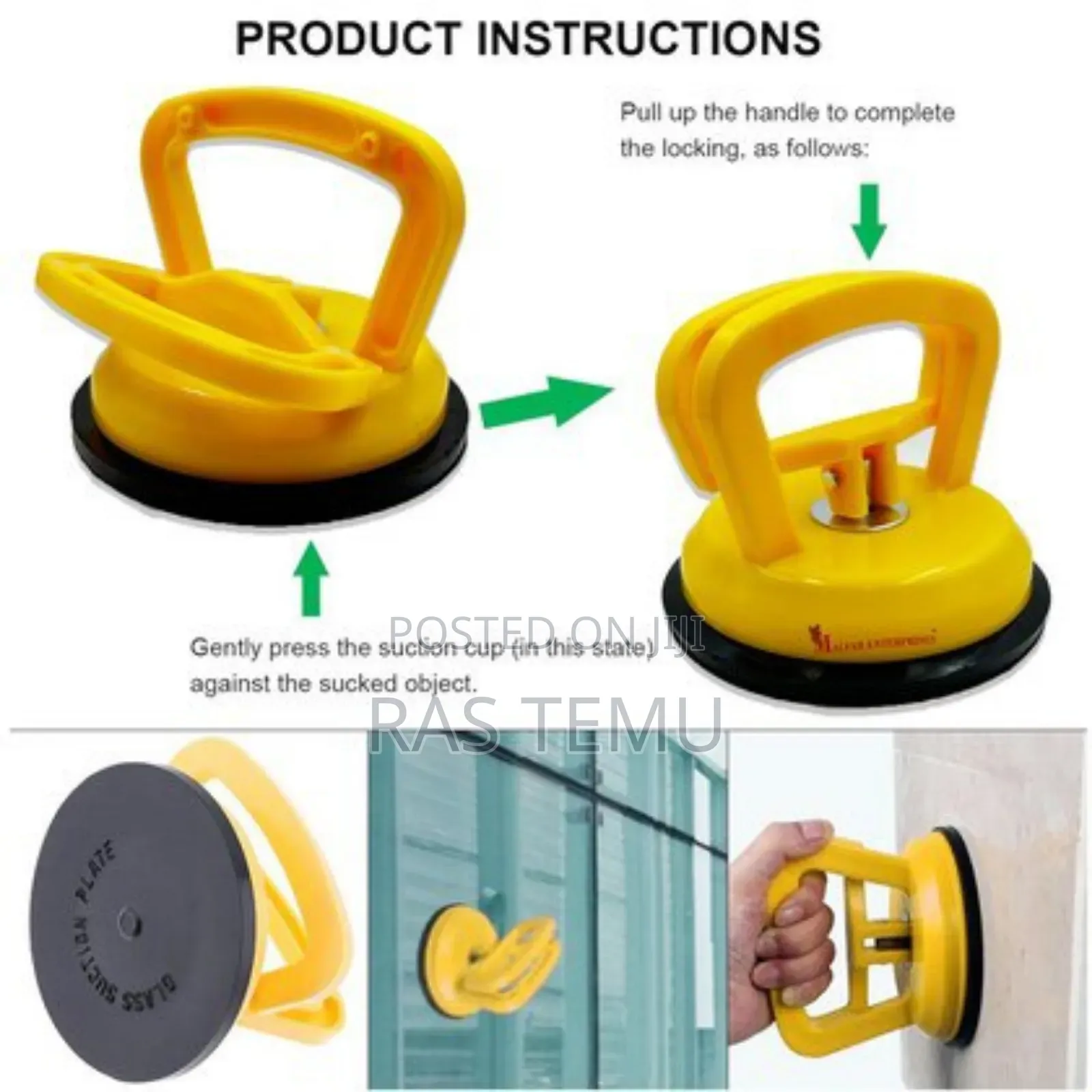 Single Claw Glass Suker