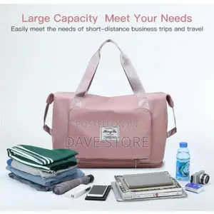 Foldable High Capacity Travel Bags 
 Smart Bag