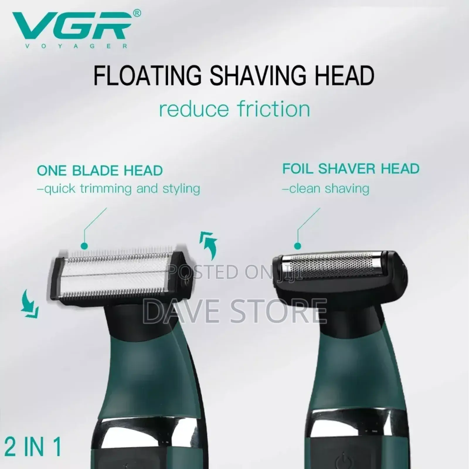 Porodo Dual Blade Beard Trimmer