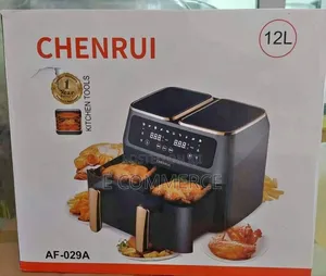 Photo - CHENRUI DIGITAL Double AIR FRYER 12 Liter Capacity