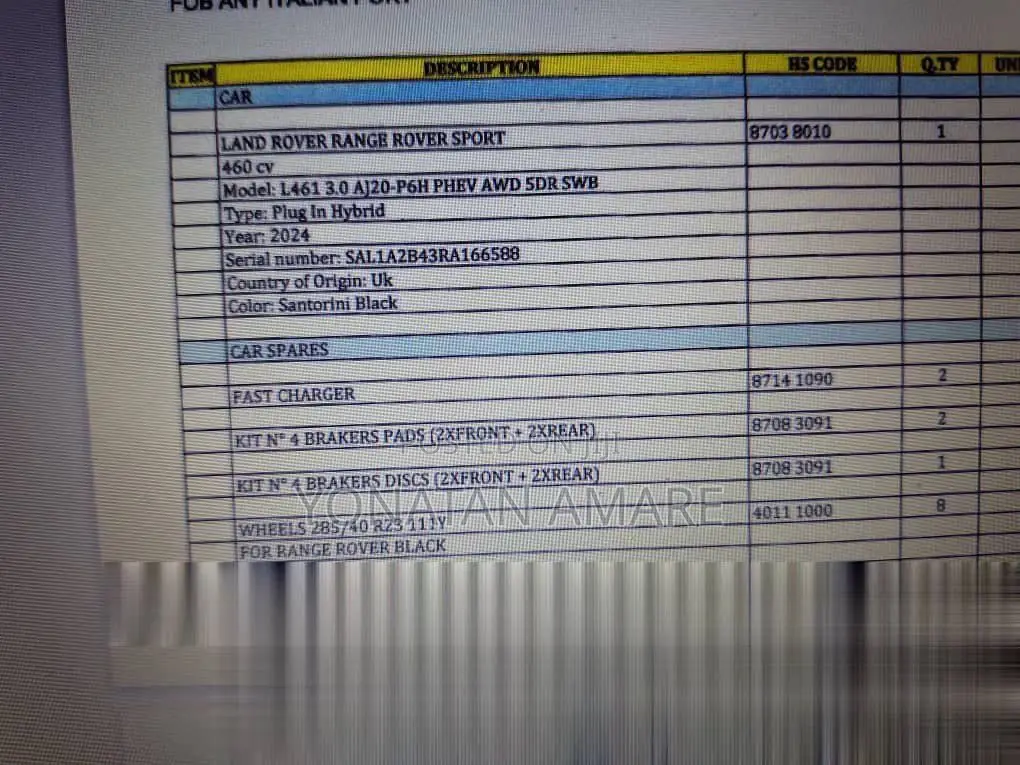 New Land Rover Range Rover Sport 2024 Black