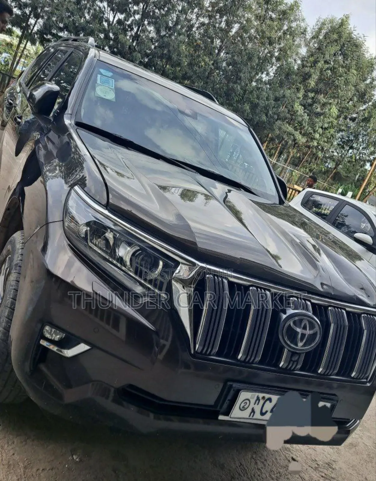 Toyota Land Cruiser Prado 2021 Burgundy