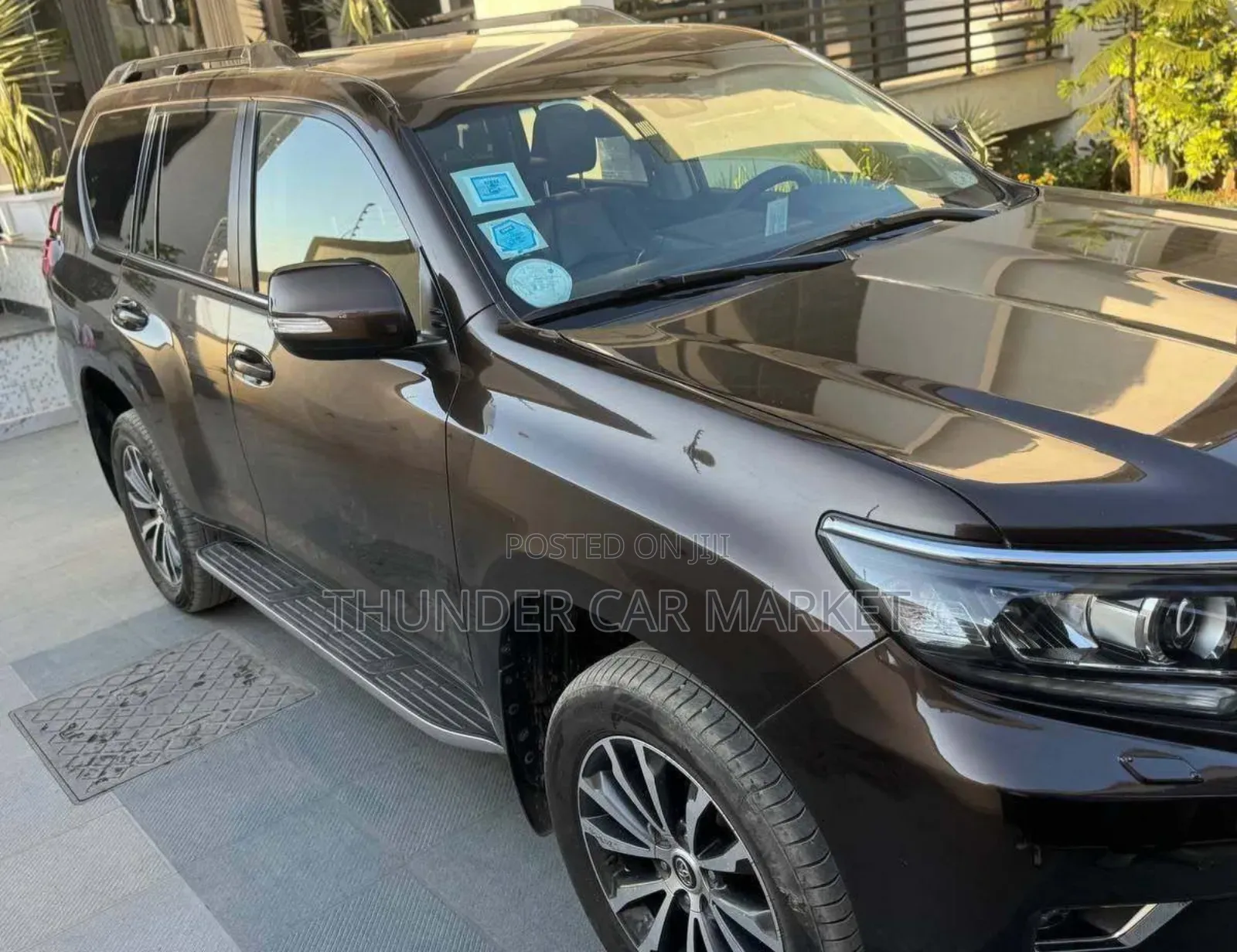 Toyota Land Cruiser Prado 2021 Burgundy