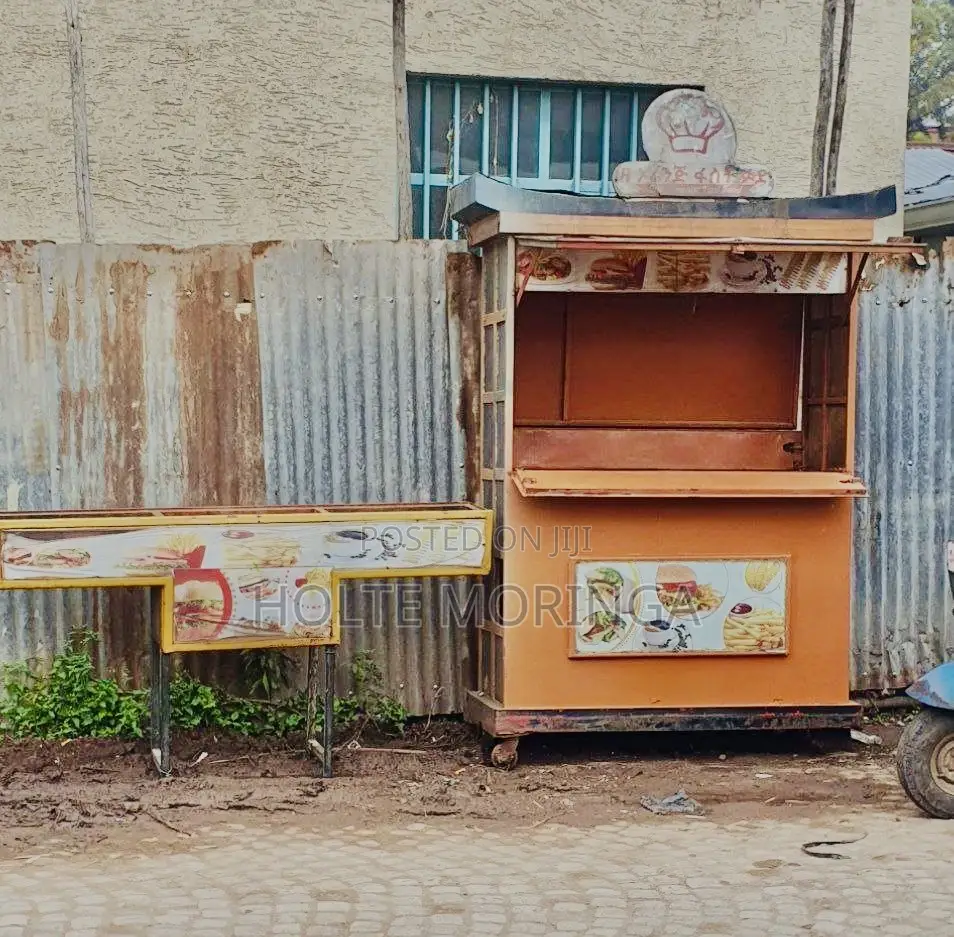 Fast Food Cart Kiosk /ፋስት ፉድ መሸጫ