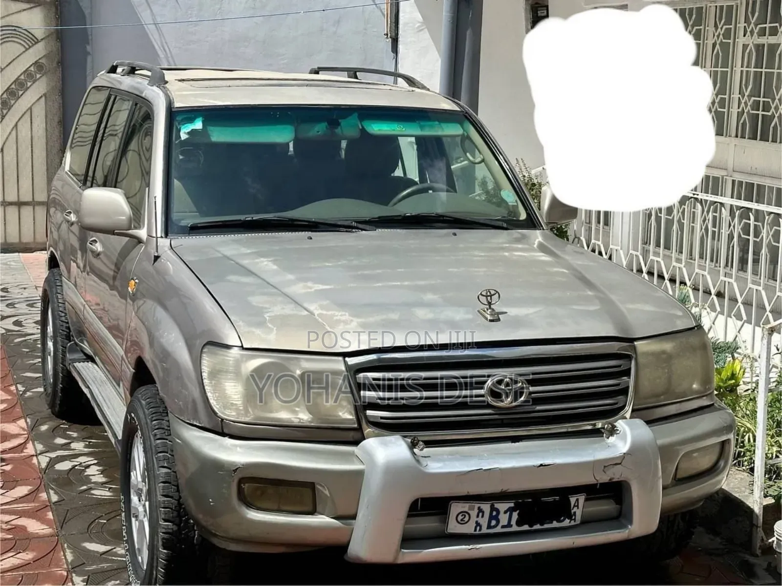 Toyota Land Cruiser 2003 Gold