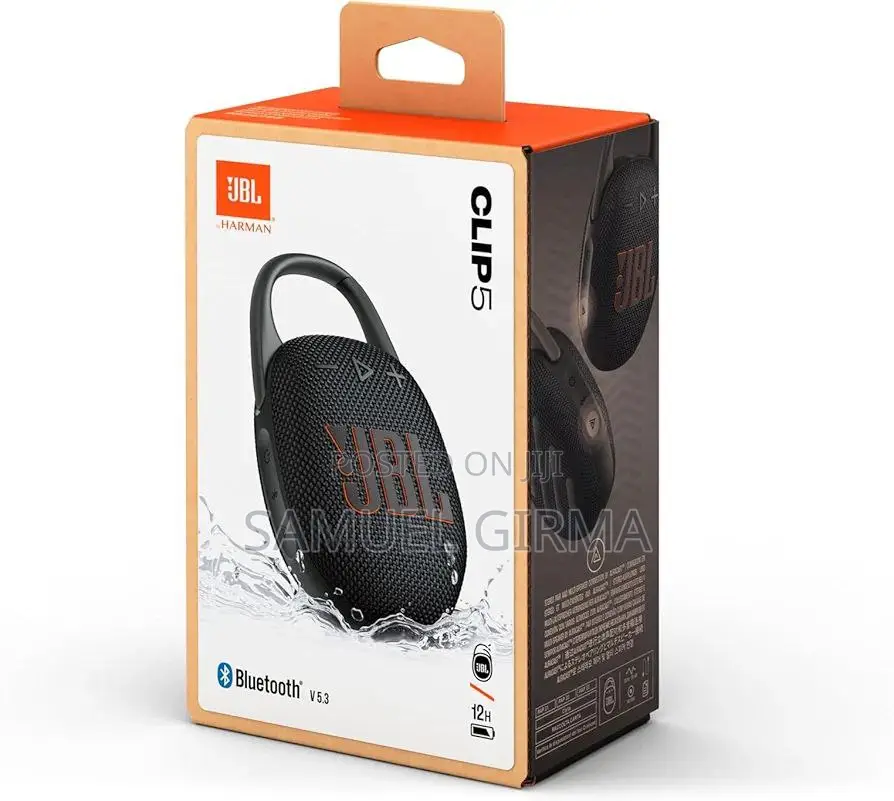  JBL Clip 5 Portable Bluetooth Speaker