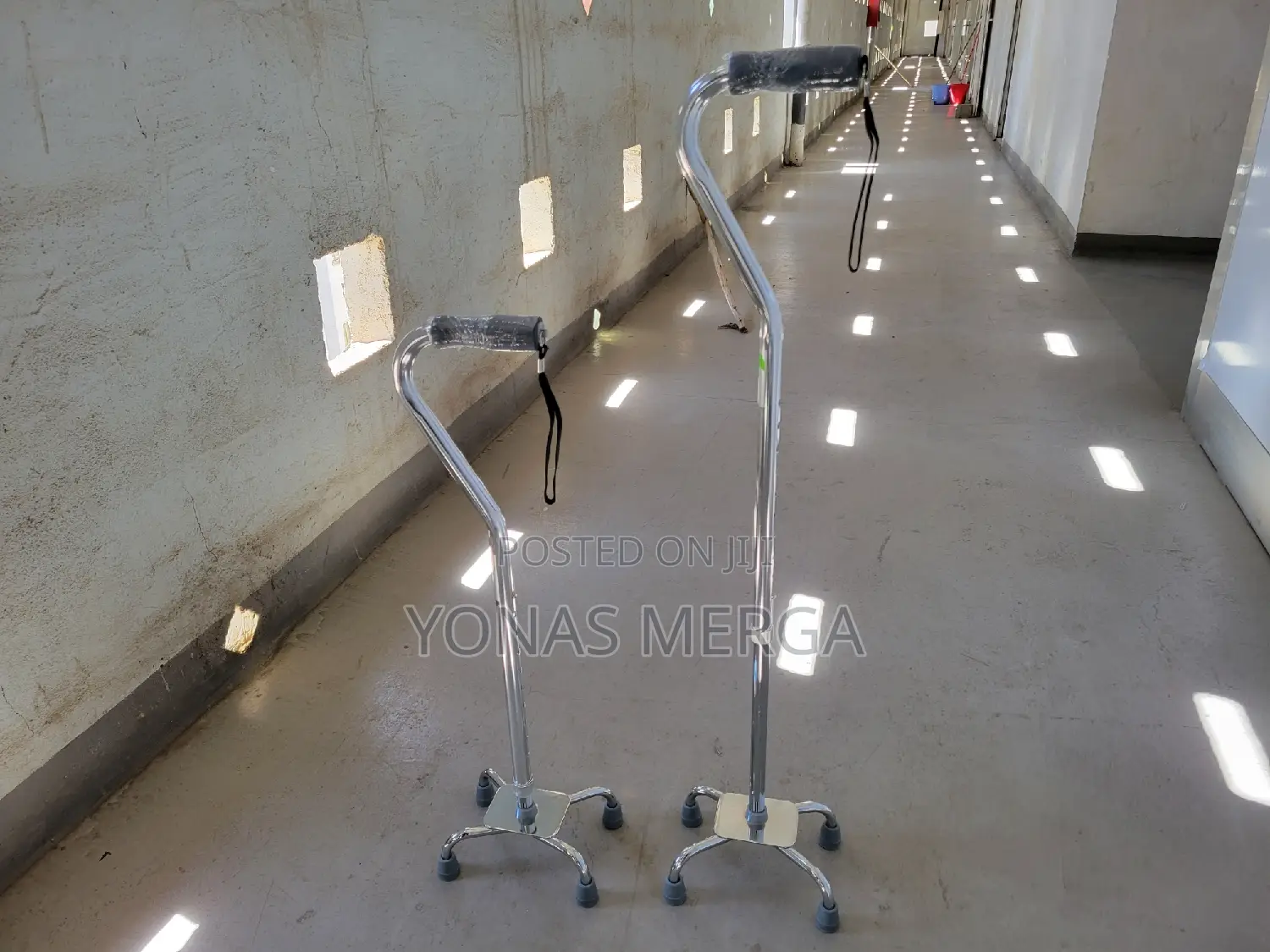 Adjustable Support Walking Stick筒impaired Balance Cane冠ከዘራ