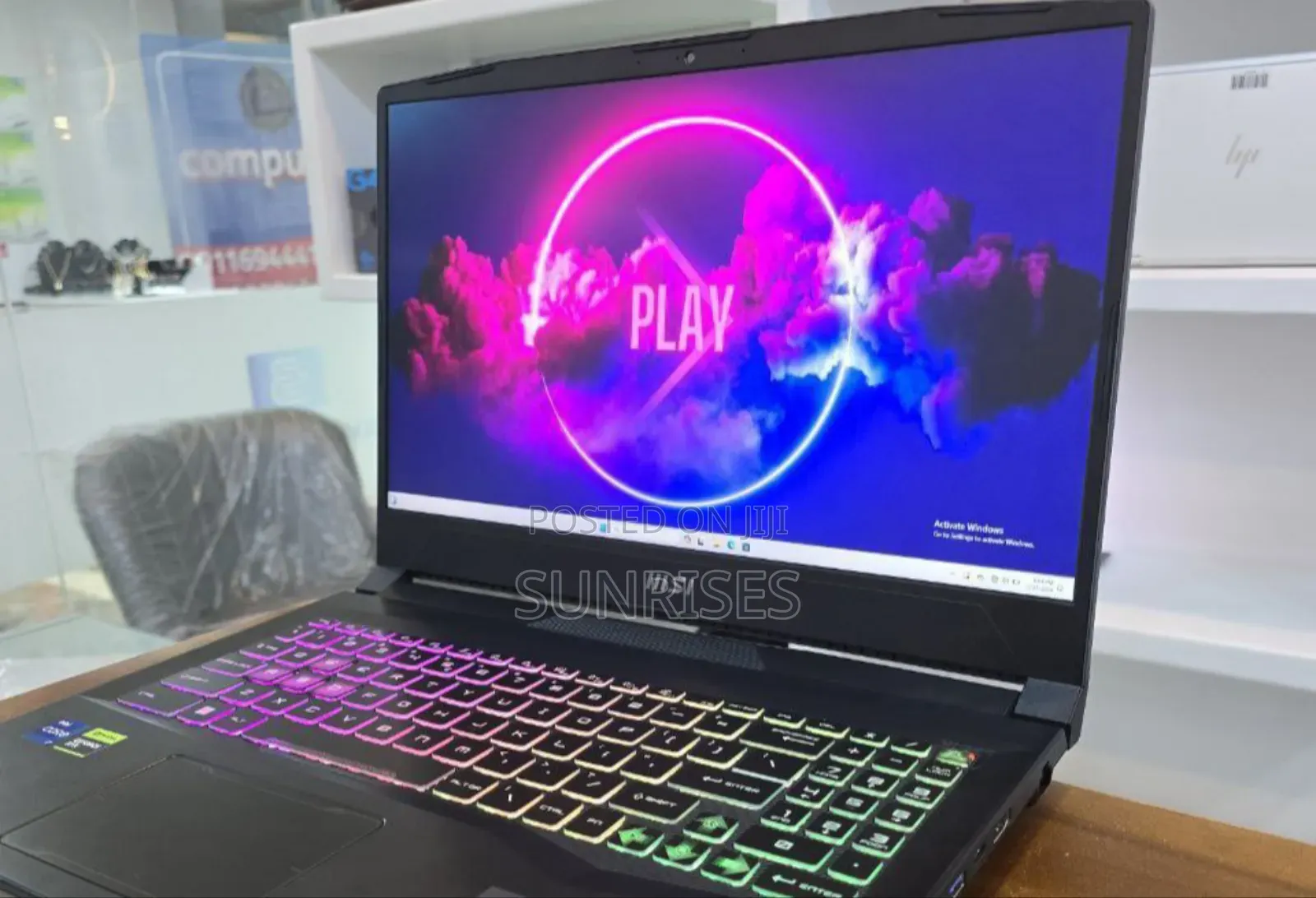 New Laptop MSI Pulse GL66 16GB Intel Core I7 SSD 1T