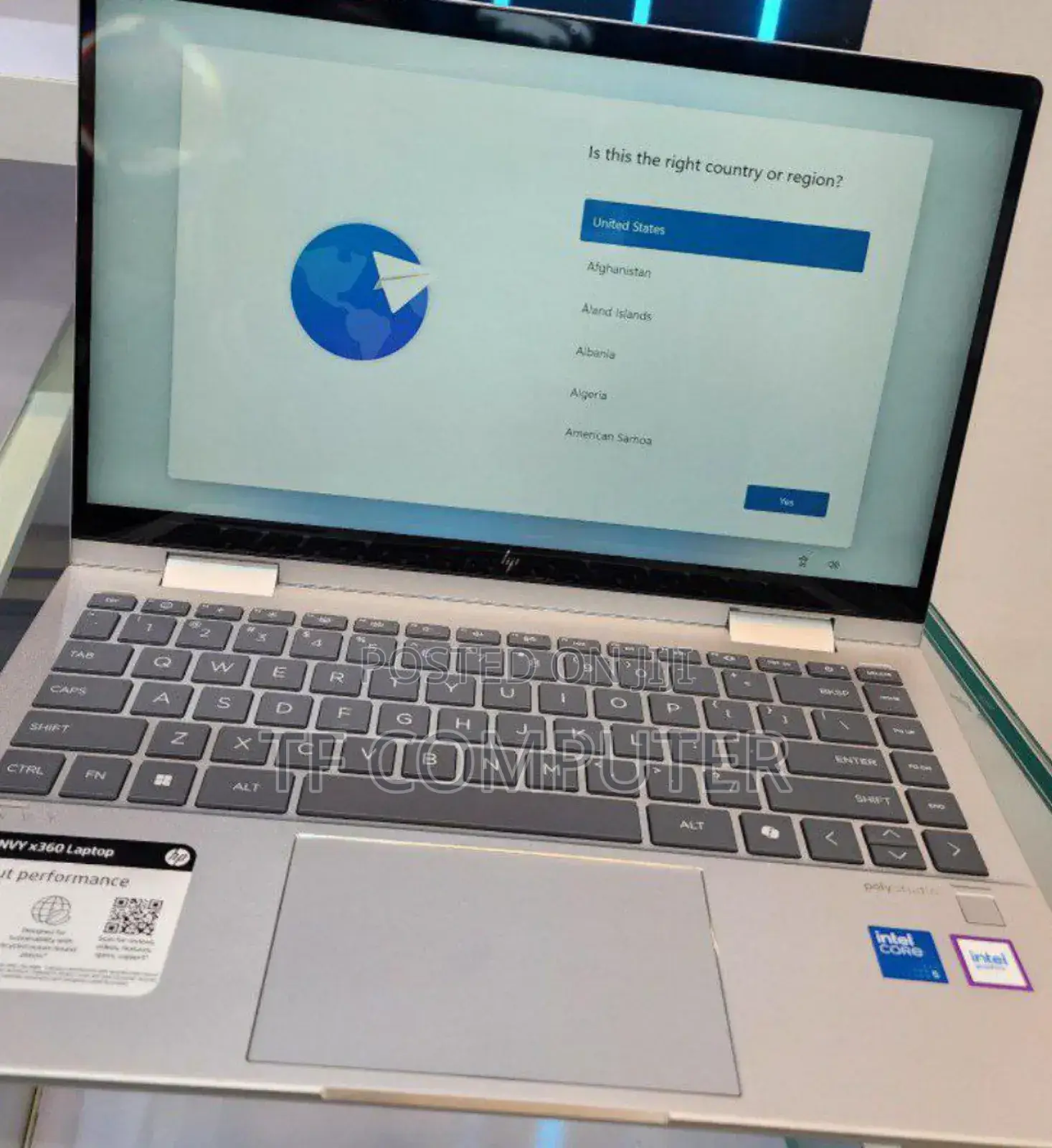 New Laptop HP 8GB Intel Core I5 SSD 512GB