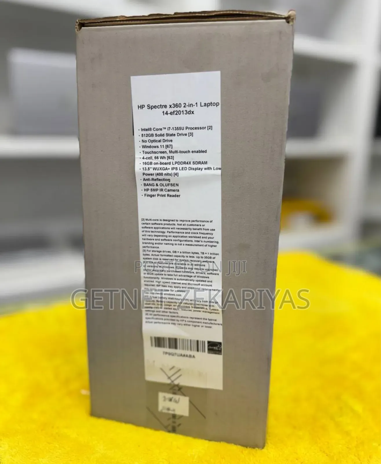 New Laptop HP Spectre X360 16GB Intel Core I7 SSD 1T