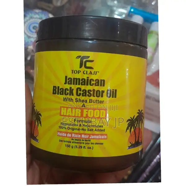 Top Class Jamaican Black Castor Oil, Fertilizer Hairfood