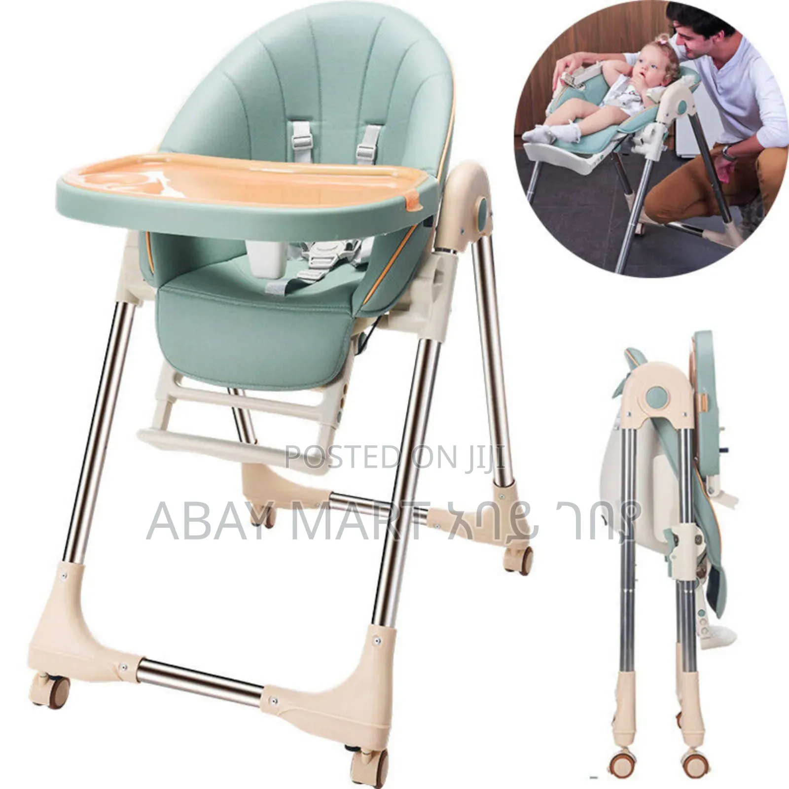 Foldable Baby's High Chair