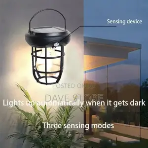 1pc Solar Powered Outdoor Camping Lamp