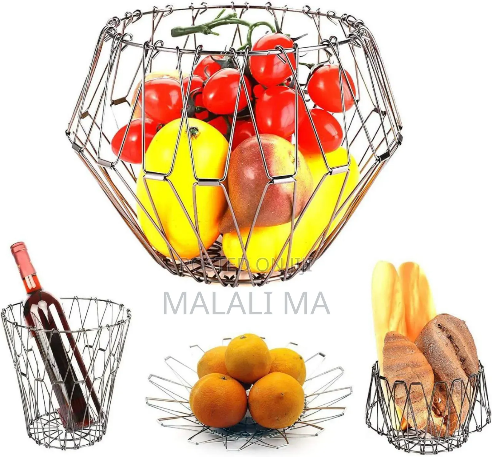 Multipurpose Folding Fruit Vegetables Basket