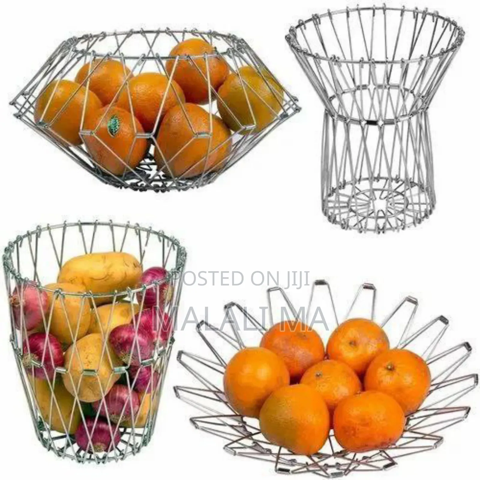 Multipurpose Folding Fruit Vegetables Basket
