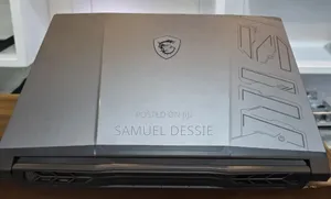 New Laptop MSI 16GB Intel Core I7 SSD 512GB