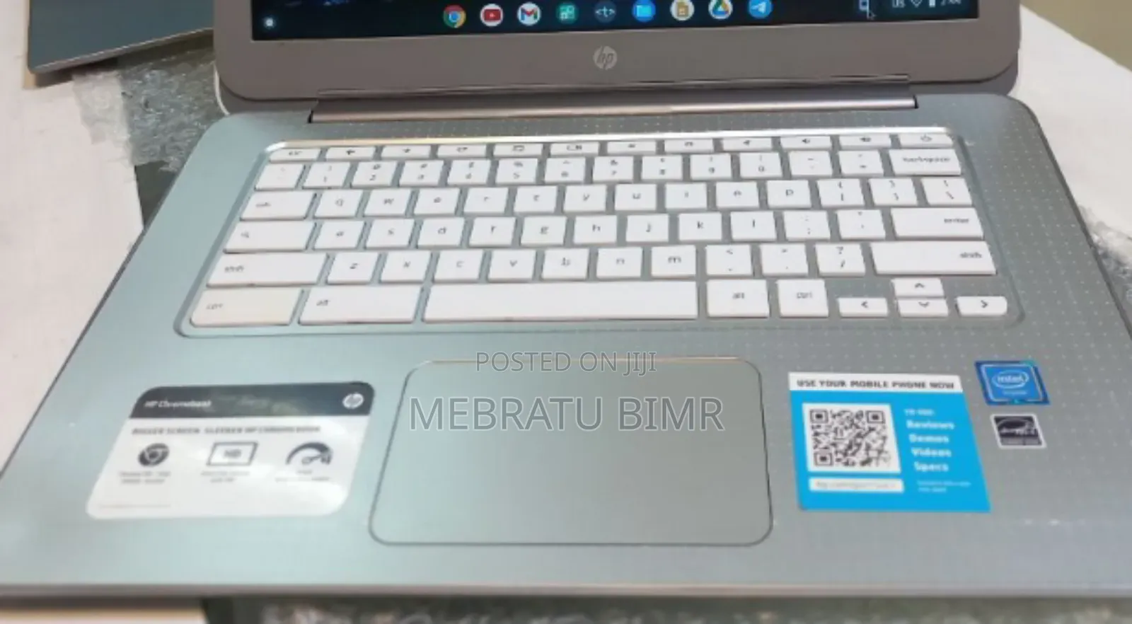 New Laptop HP Chromebook 2GB Intel Celeron SSD 16 GB