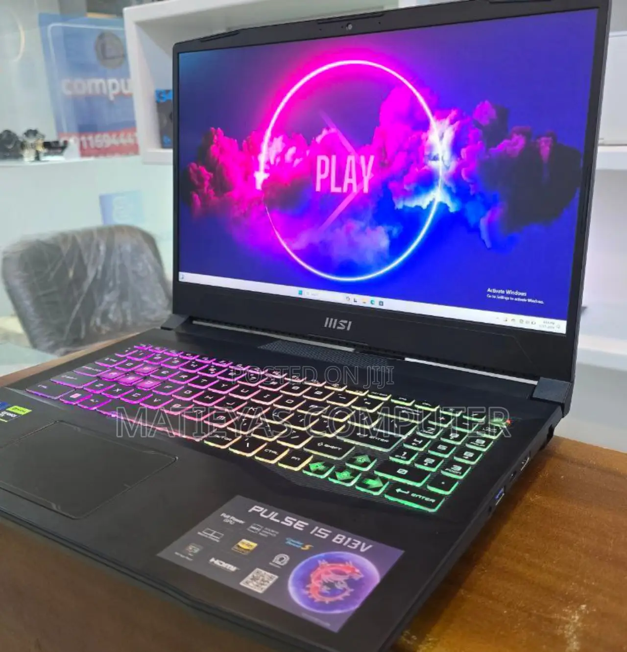 New Laptop MSI 16GB Intel Core I7 SSD 1T