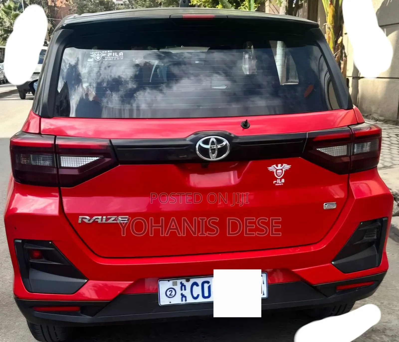 Toyota Raize 2022 Red