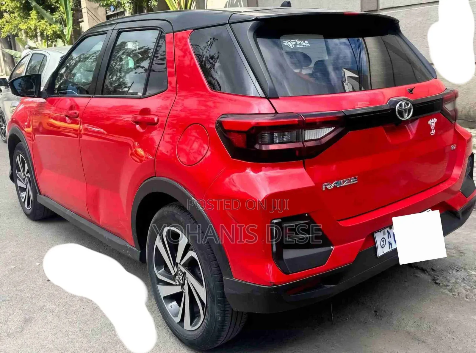 Toyota Raize 2022 Red