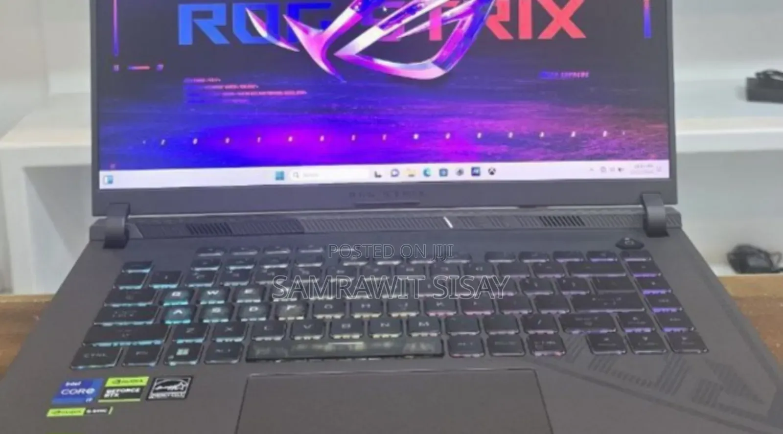 New Laptop Asus ROG Strix G16 G614 16GB Intel Core I7 SSD 1T