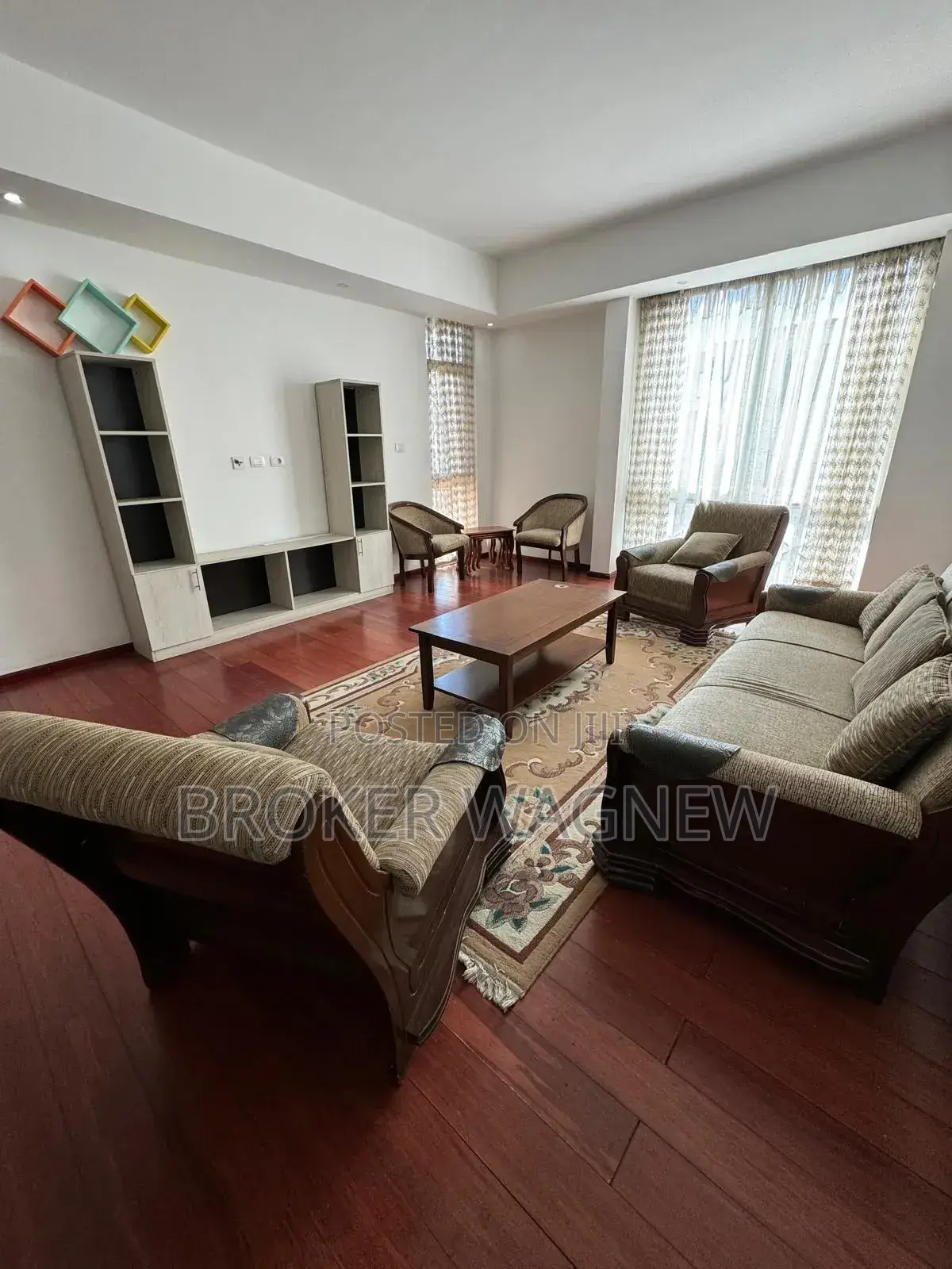 Furnished 3bdrm Apartment in Bole for rent