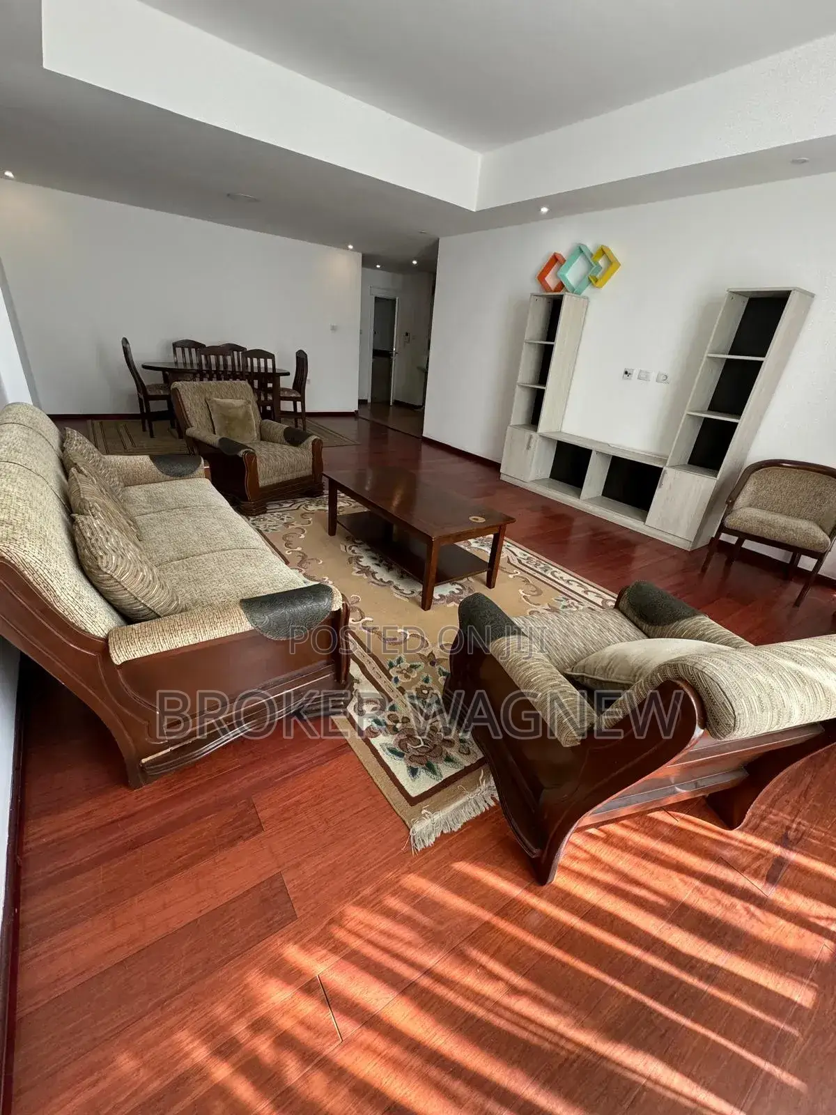 Furnished 3bdrm Apartment in Bole for rent