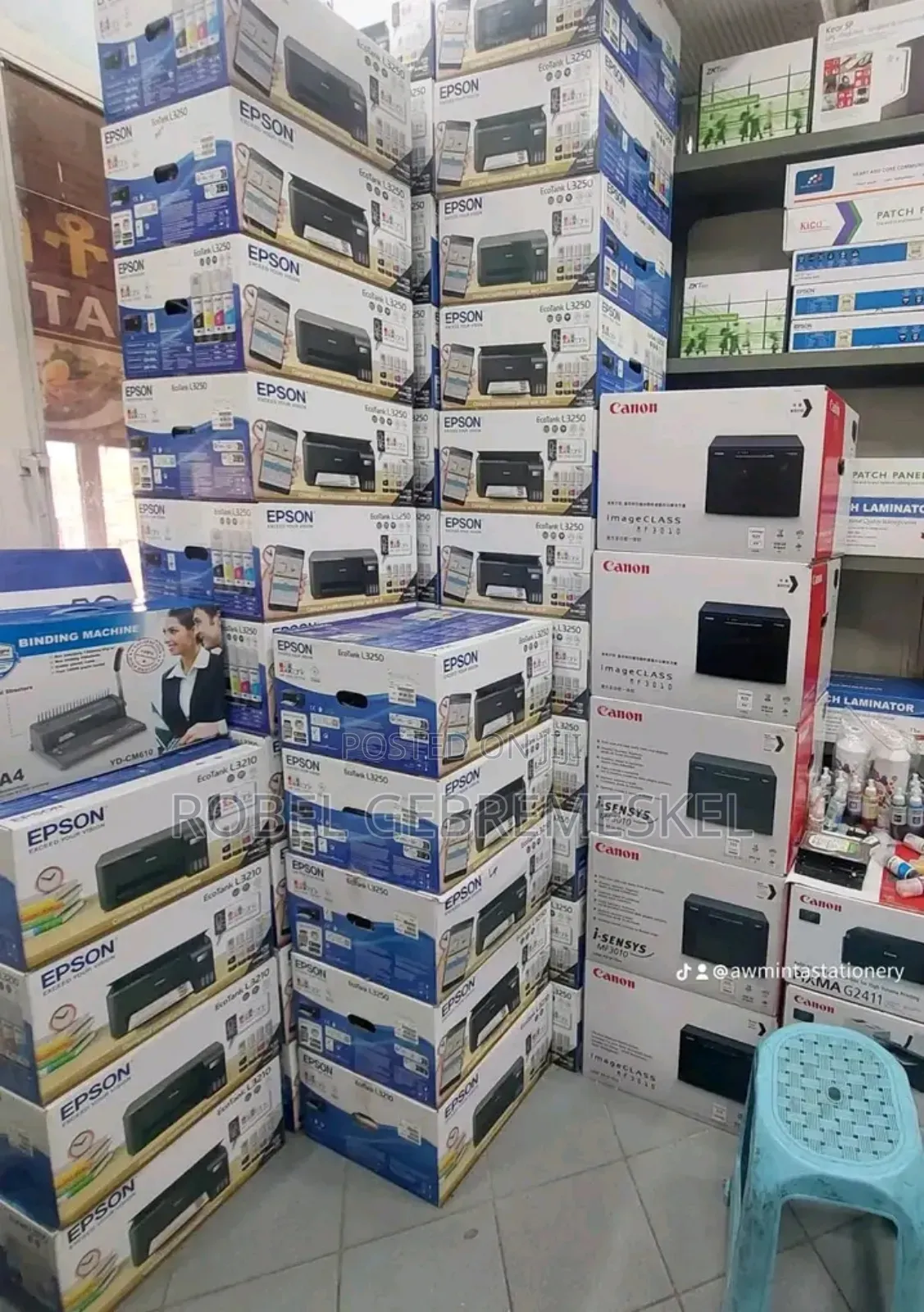 Ink Tank Printer ከላር ፕሪንት -ፕሪንት -እስካን -ኮፒ