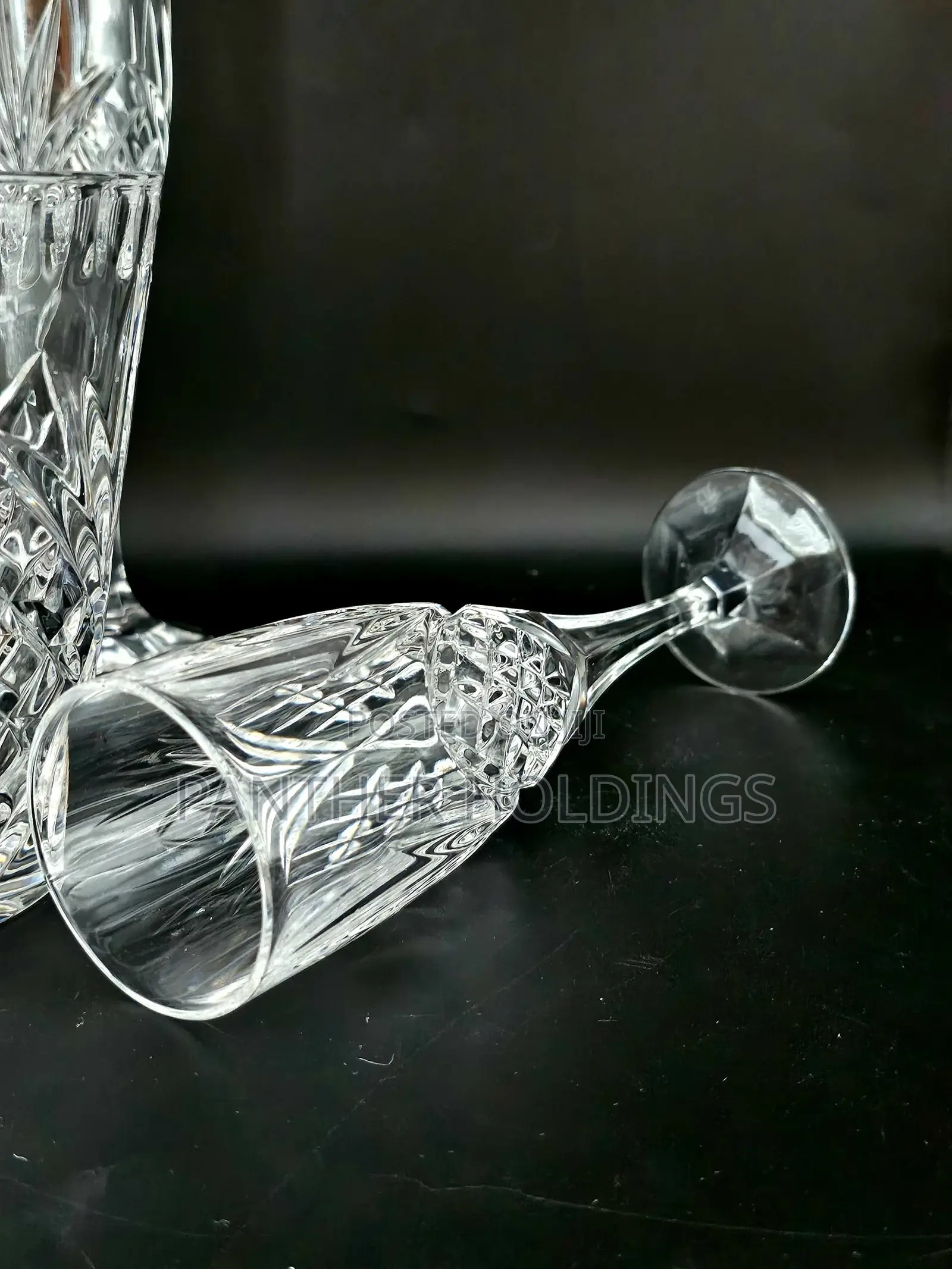 Cristal d'Arques France 6pcs Genuine Lead Crystal