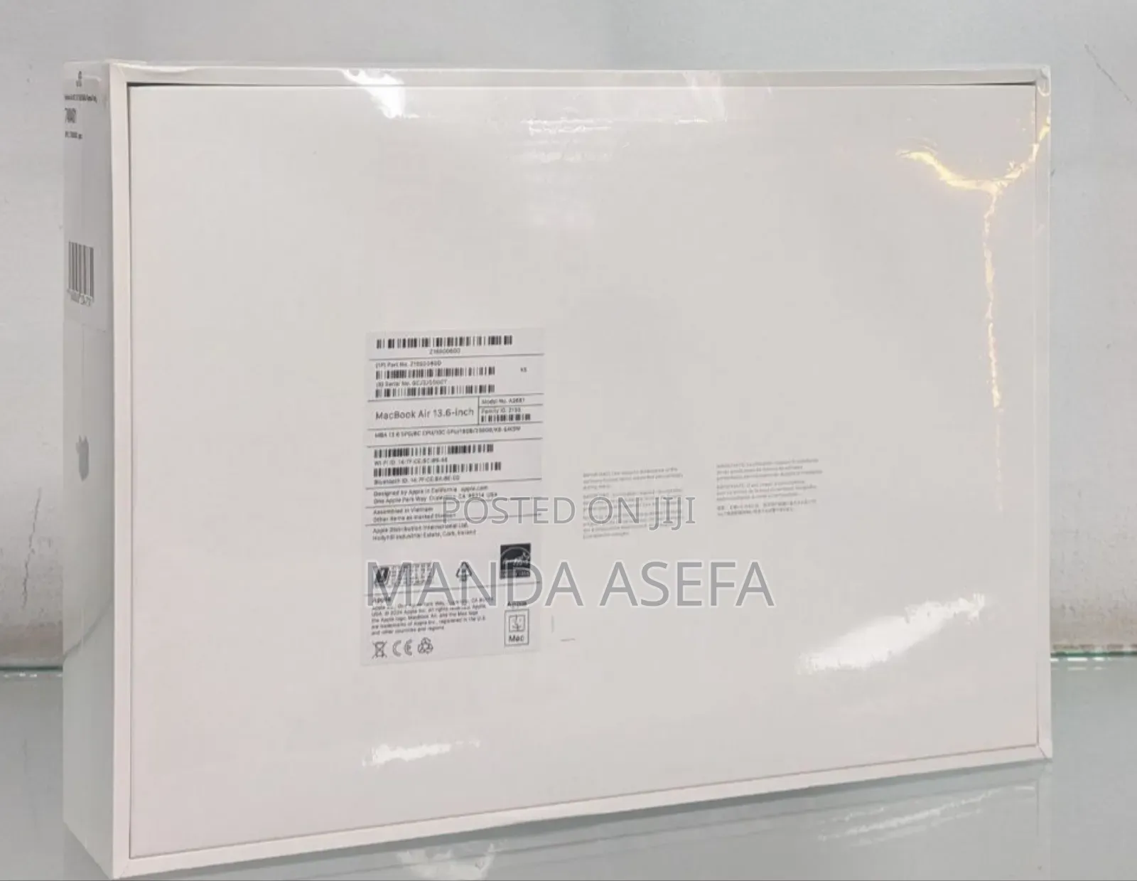 New Laptop Apple MacBook Air 16GB Apple M2 SSD 256GB