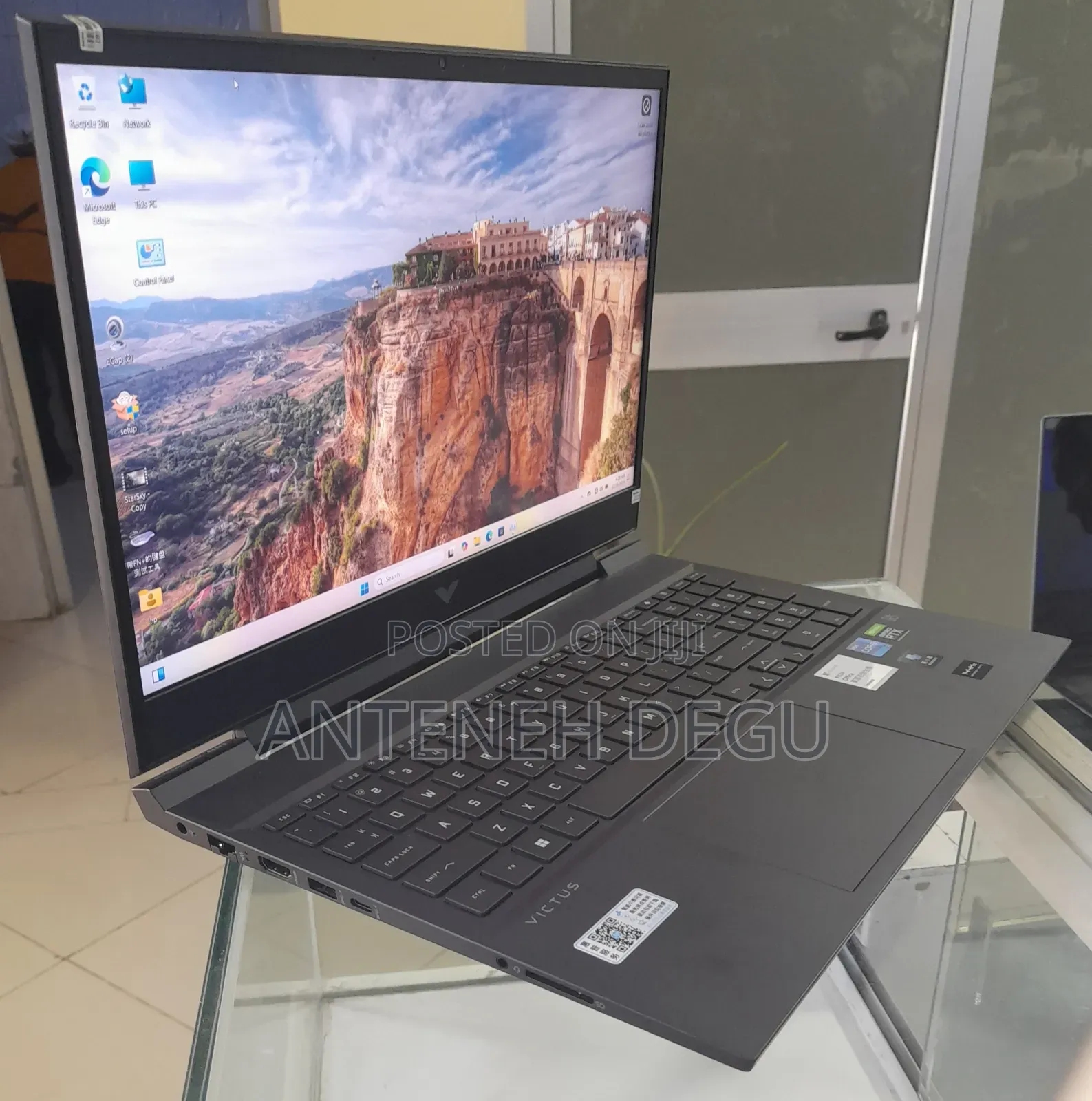 New Laptop HP Victus 16 16GB Intel Core I7 SSD 512GB